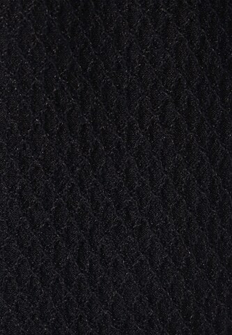 usha BLACK LABEL Gebreid vest 'Classic' in Zwart