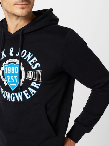 JACK & JONES Sweatshirt 'New Denim' in Schwarz