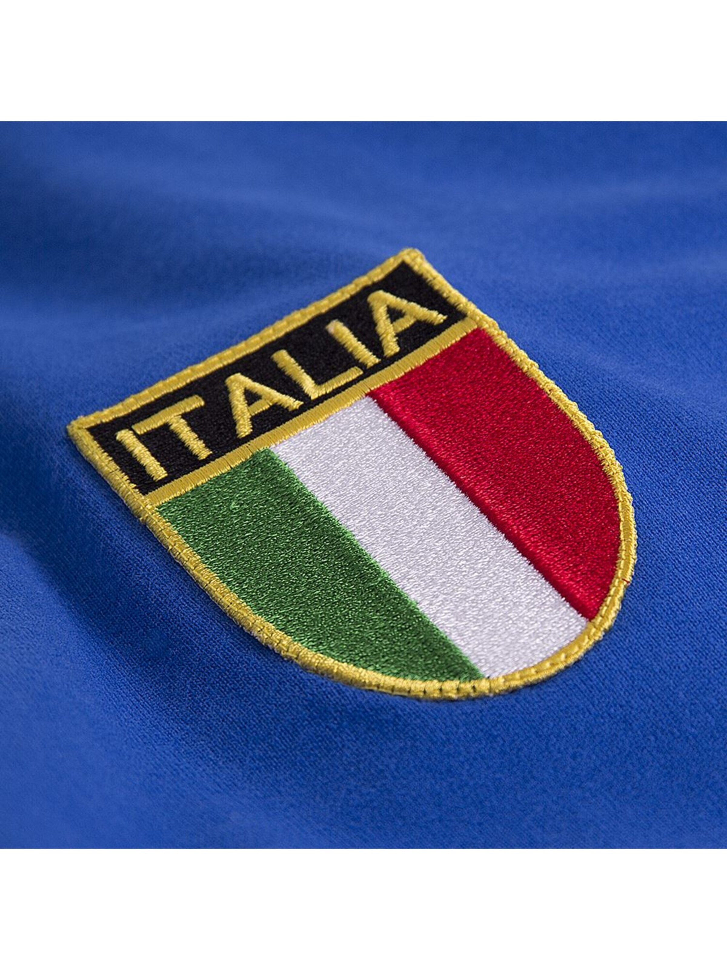Copa Trikot 'Retro Italien 1970er' in Blau