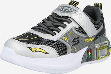 SKECHERS Sneakers 'GARAGE' in Silver: front