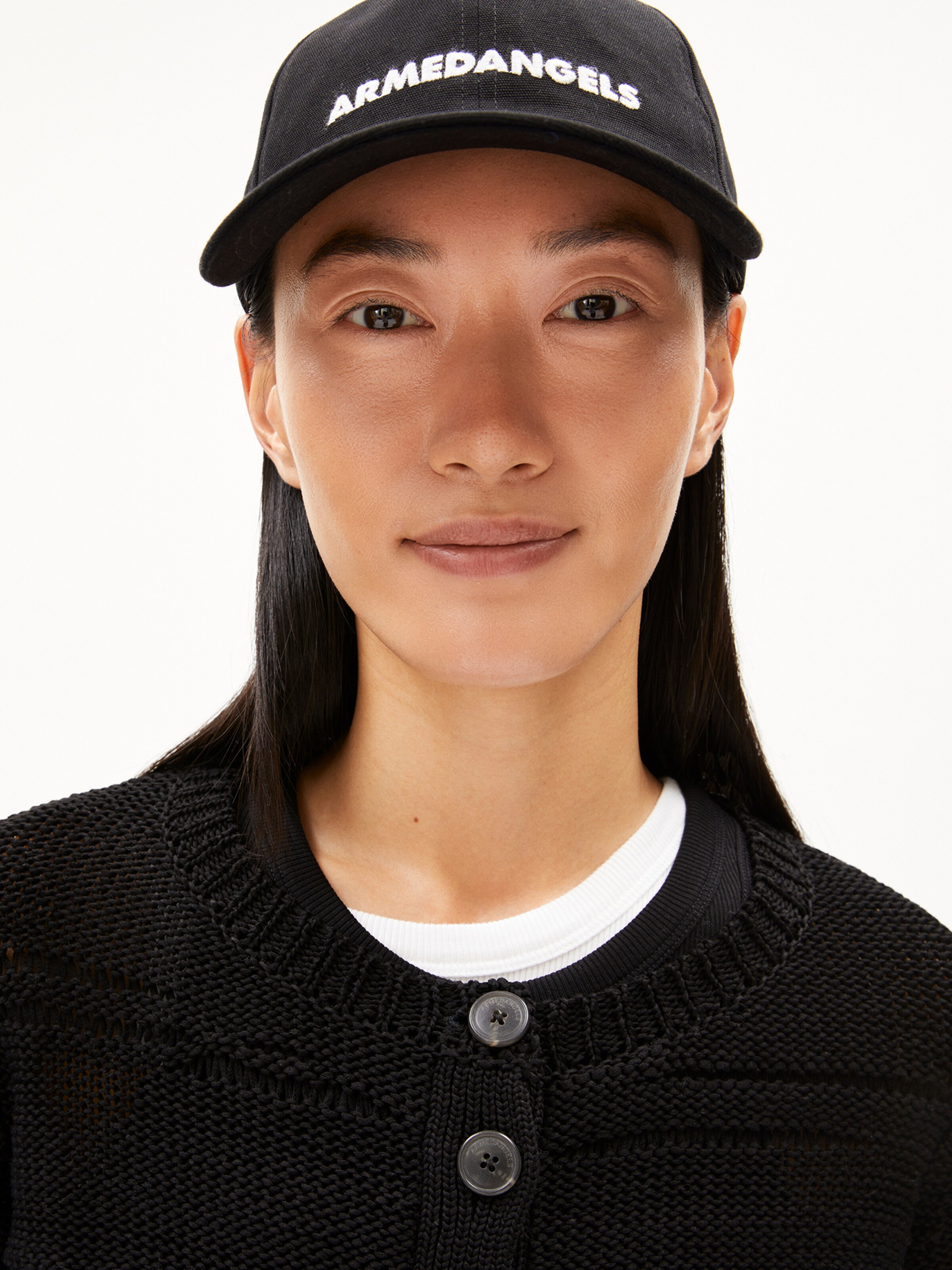 ARMEDANGELS Strickjacke in Schwarz