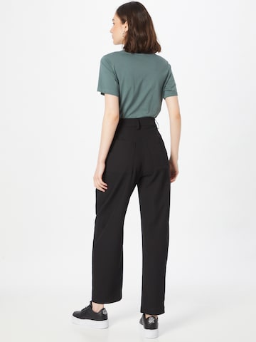 WEEKDAY Loose fit Pleat-front trousers 'Terra' in Black