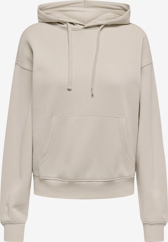ONLY - Sweatshirt 'ONLBEST' em cinzento: frente