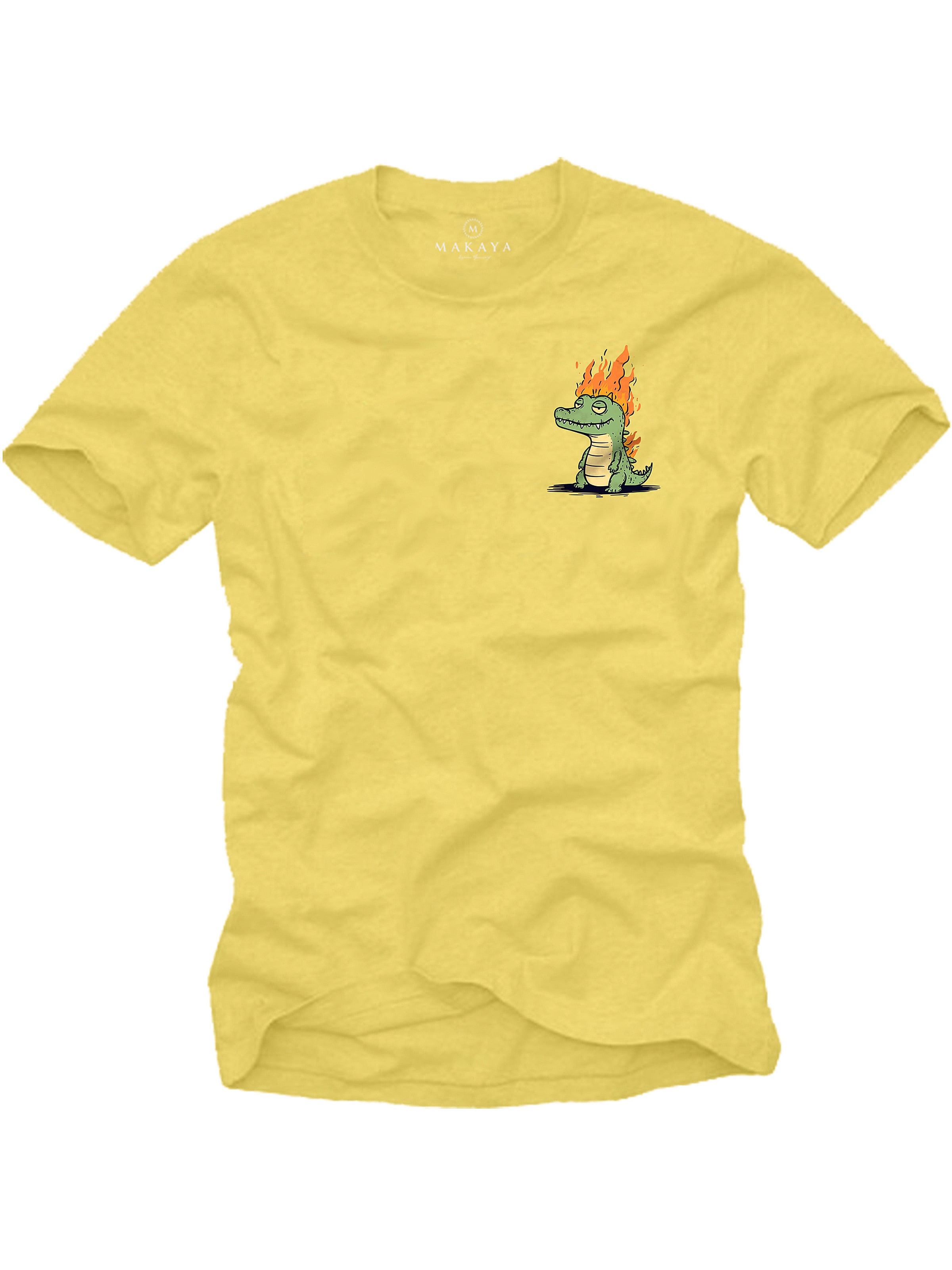 MAKAYA Shirt‌‌‌ in Gelb: Vorderseite