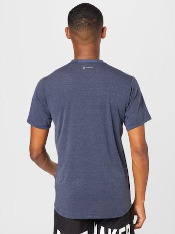 ADIDAS SPORTSWEAR - Camisa funcionais 'Designed for Training' em azul