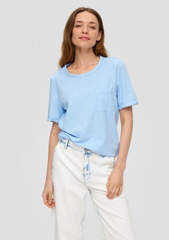 s.Oliver Shirt in Blauw: voorkant