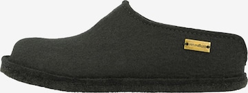 HAFLINGER Hausschuh 'Flair Smily' in Schwarz: Vorderseite