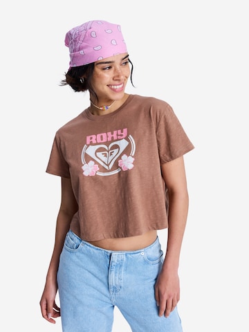 Tricou 'Endless Weekends' de la ROXY pe maro: față