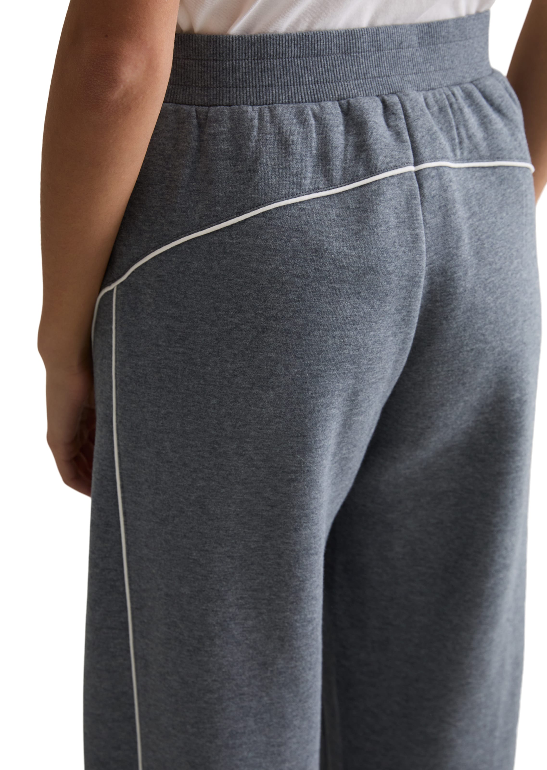 Marc O'Polo DENIM Loosefit Broek in Grijs