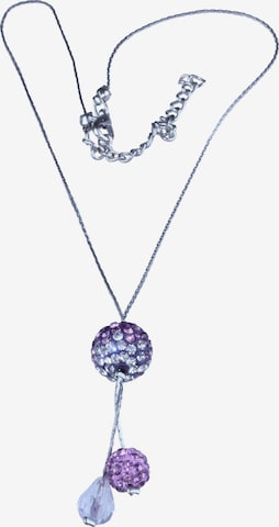 COLLEZIONE ALESSANDRO Necklace 'Valea' in Purple: front