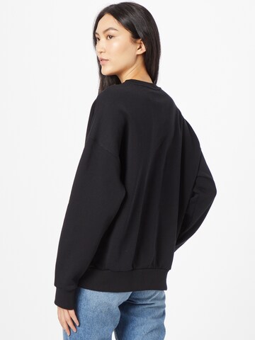 NU-IN - Sweatshirt 'Rugby' em preto