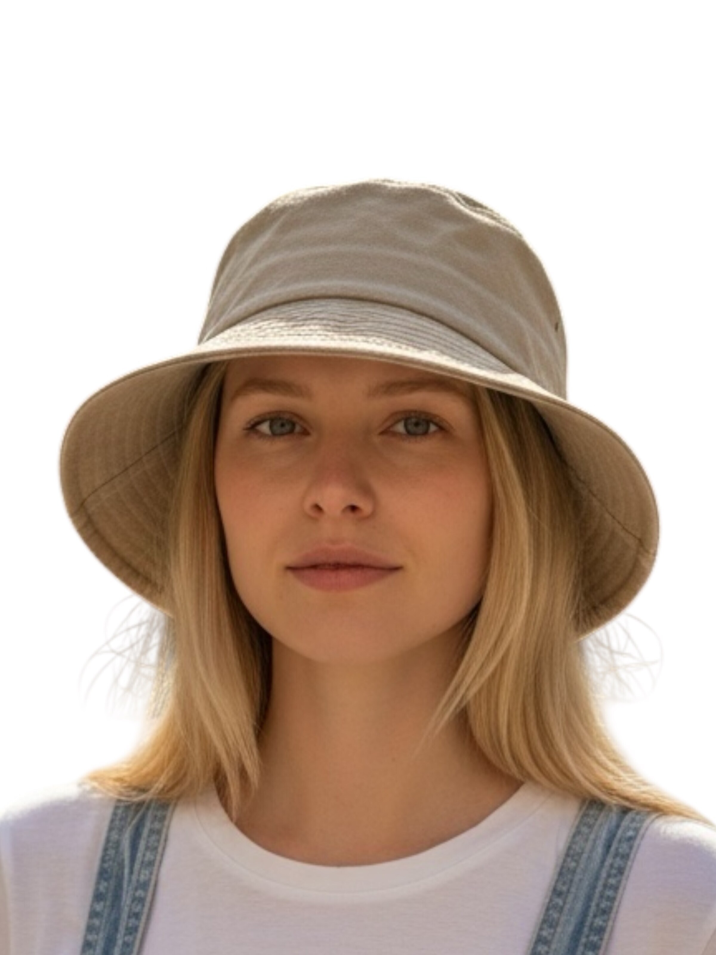 Kumixi - Gorra 'Sommerhut' en gris: frente