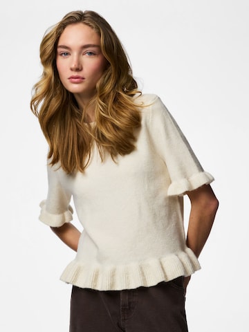 Pullover 'PCSally' di PIECES in beige: frontale