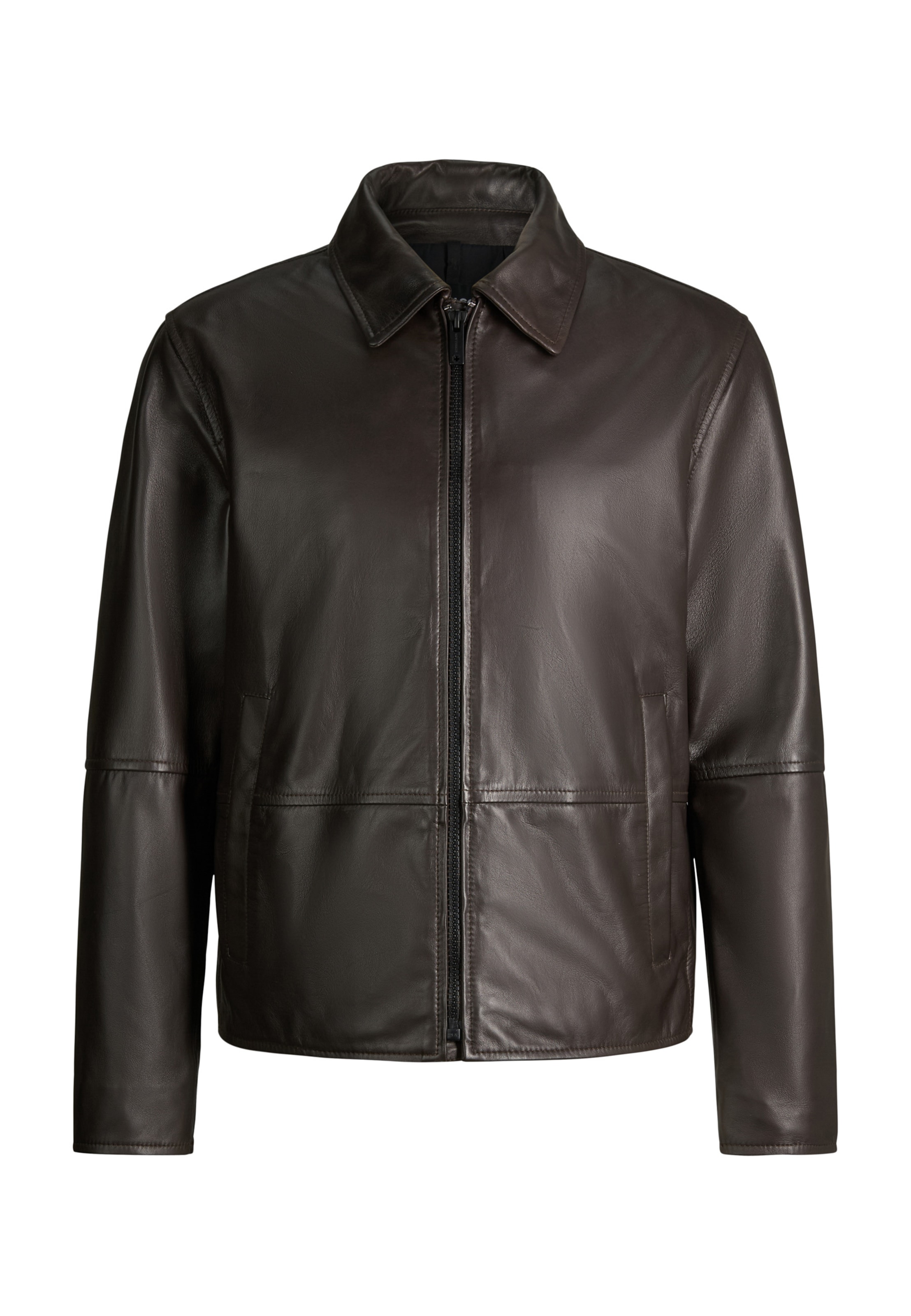 STRELLSON Between-season jacket 'Kellan' in Brown: front