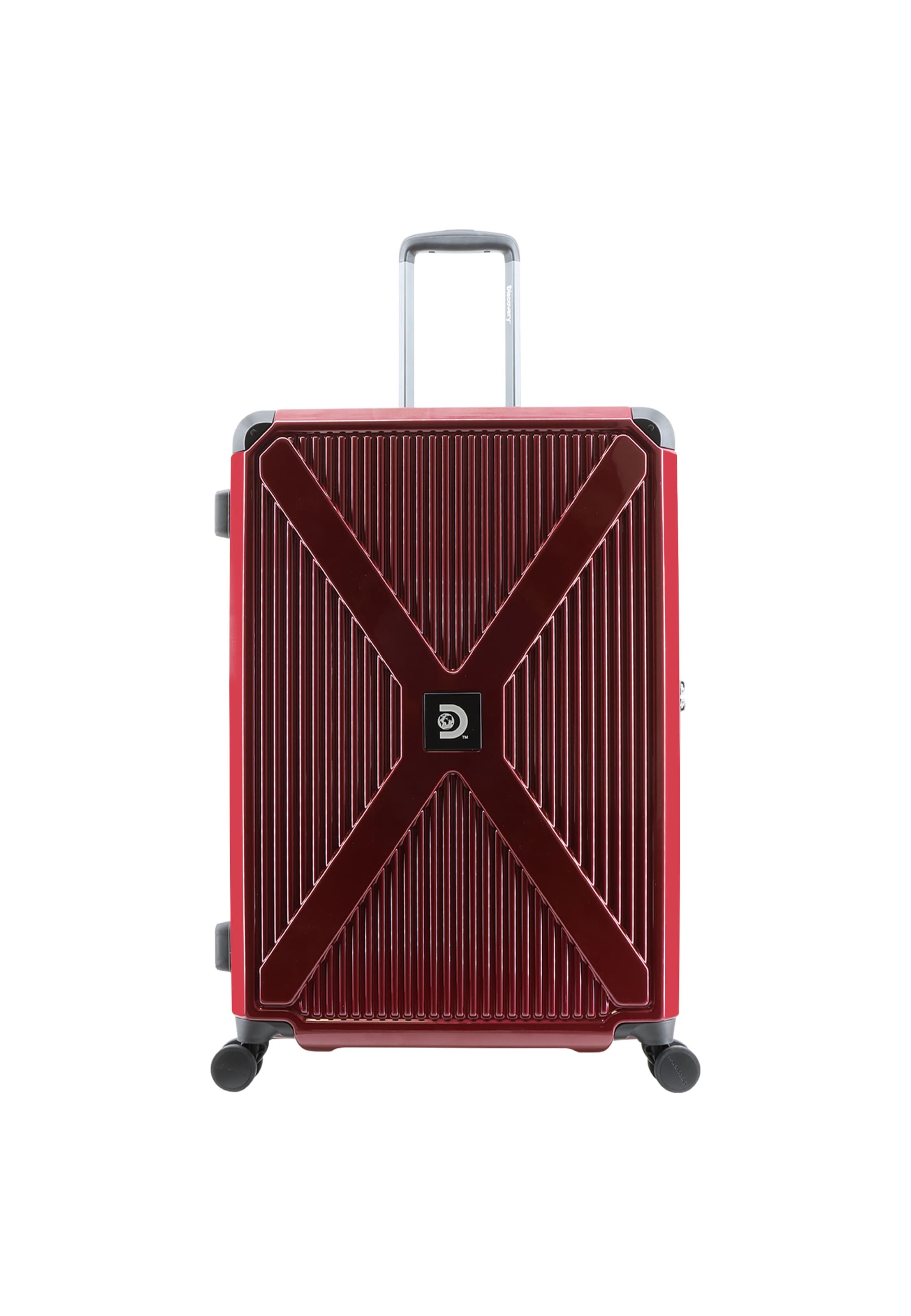 Discovery Suitcase 'Crossroad' in Red: front