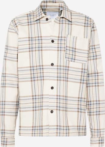 Les Deux Button Up Shirt 'Keanu' in Beige: front
