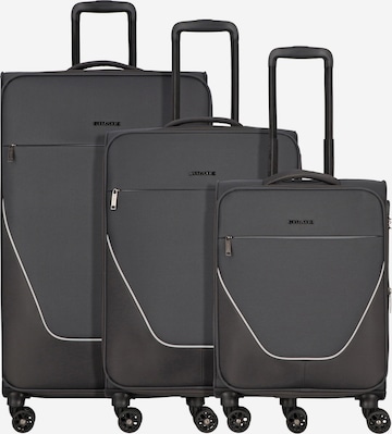 Stratic Suitcase Set in Grey: front