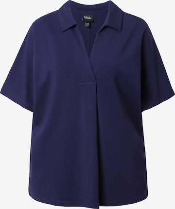 Ulla Popken Blouse in Blue: front