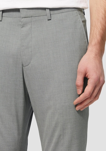 s.Oliver BLACK LABEL Regular Trousers in Grey