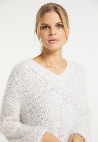 usha WHITE LABEL Pullover in Weiß