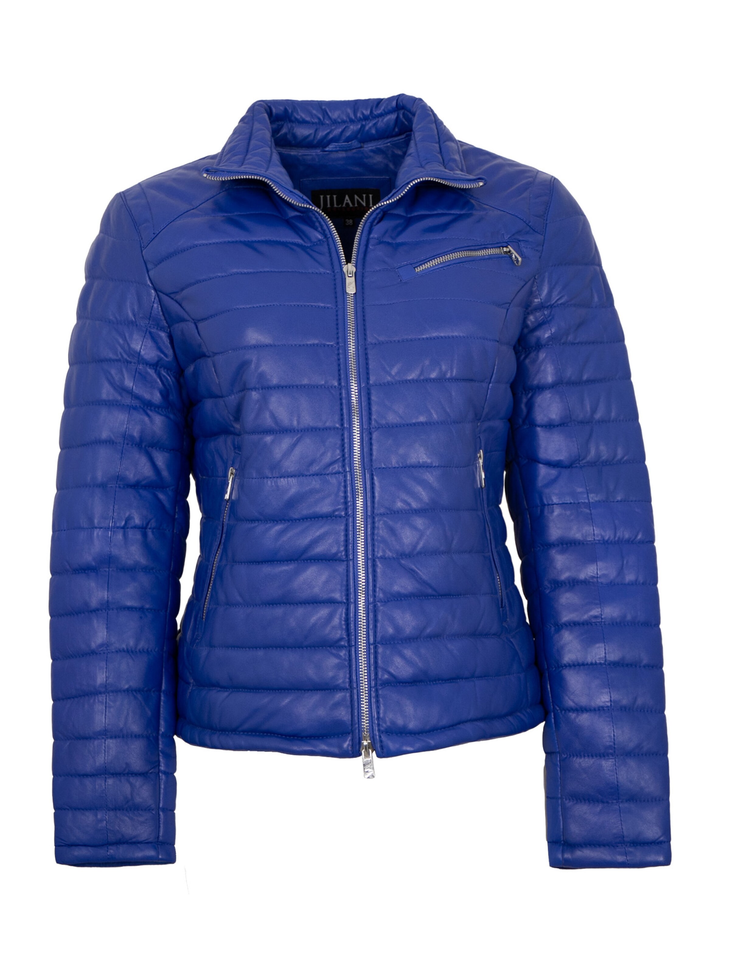 Jilani Between-Season Jacket 'Kova' in Blue: front