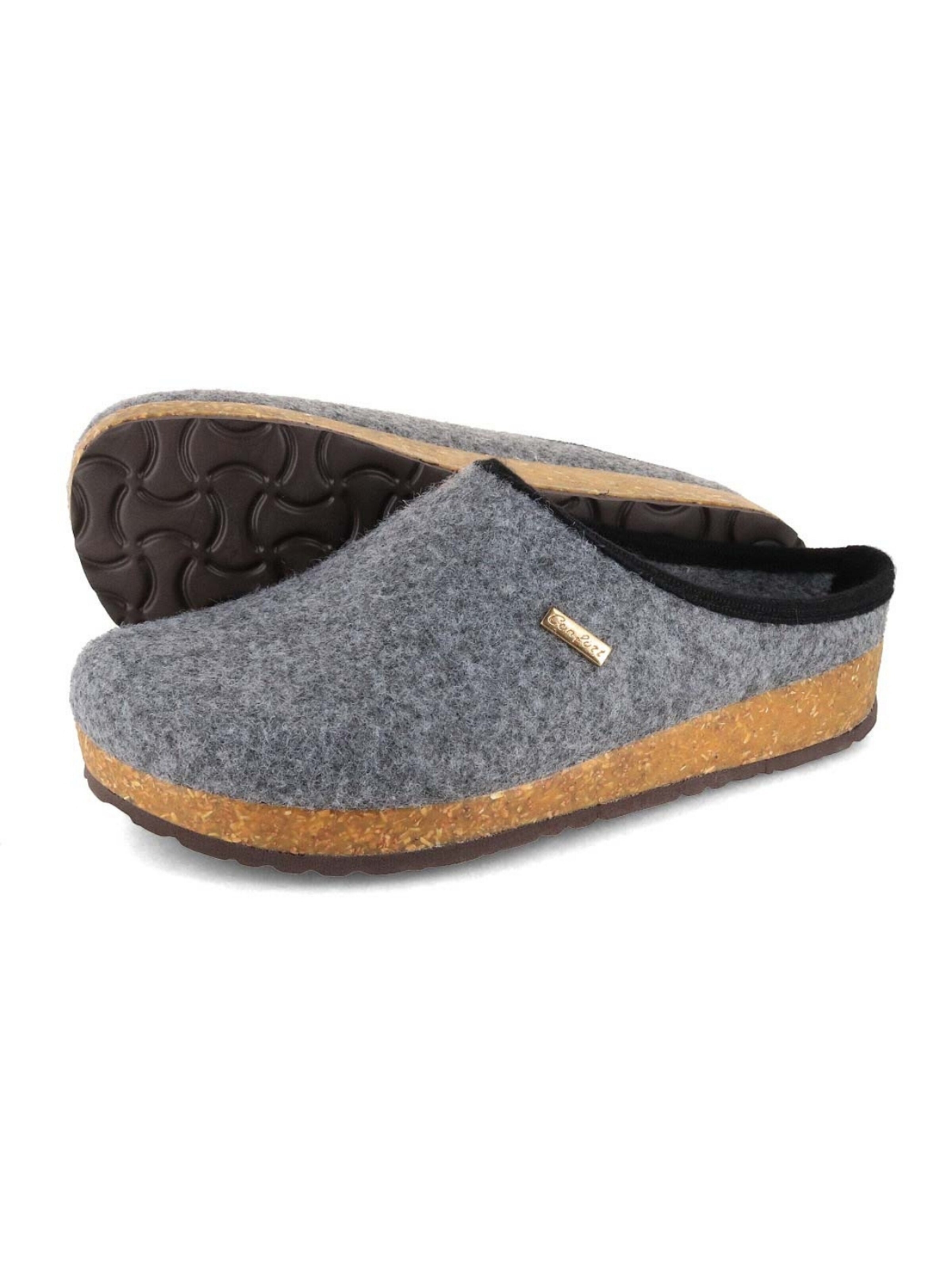 Tuffeln Slipper 'Komfort' in Grey