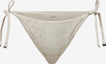 Calvin Klein Swimwear Низ бикини в Белый: спереди