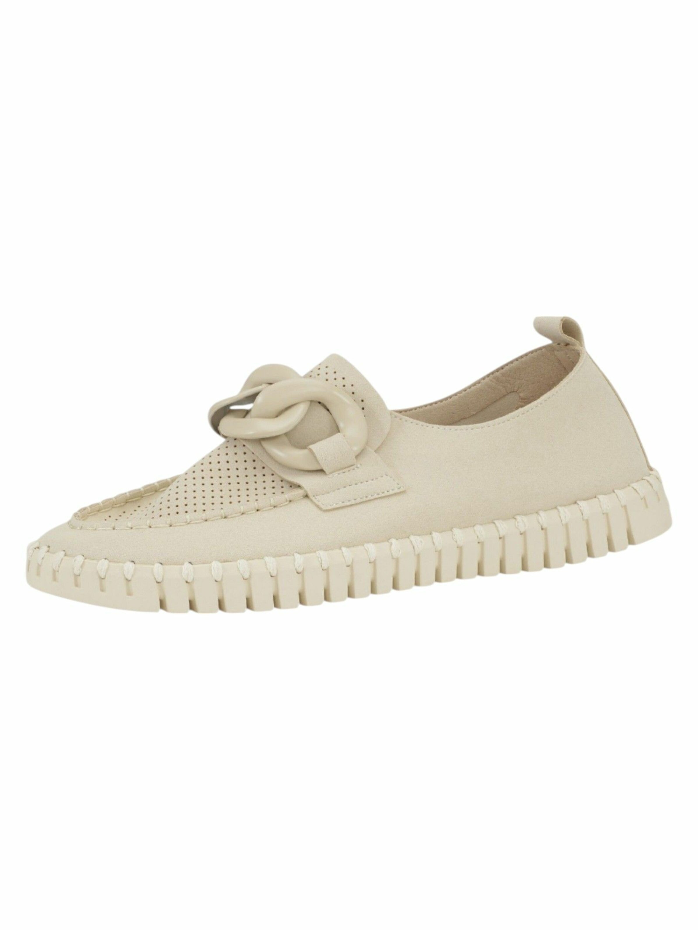 ILSE JACOBSEN Slipper 'Tulip3577' in Beige: Vorderseite