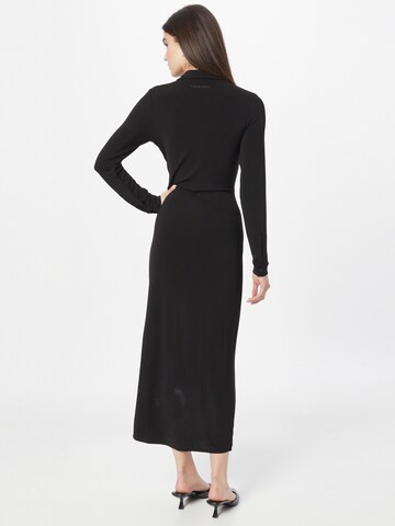 Calvin Klein Blusenkleid in Schwarz