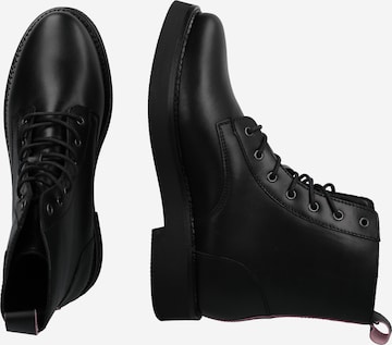 Tommy Jeans Lace-Up Ankle Boots 'JANA' in Black