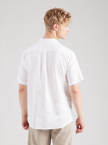 FYNCH-HATTON Regular fit Button Up Shirt in White