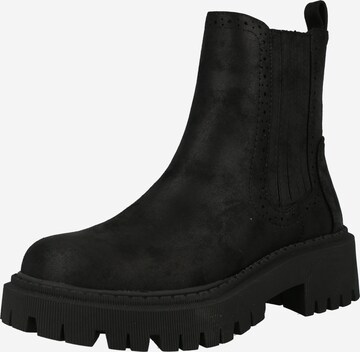 BULLBOXER - Botas Chelsea en negro: frente