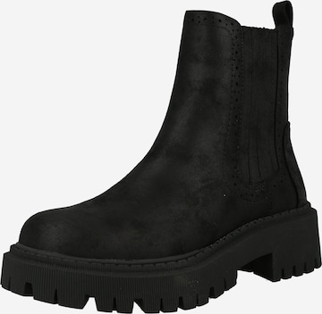 BULLBOXER Chelsea Boots in Black: front