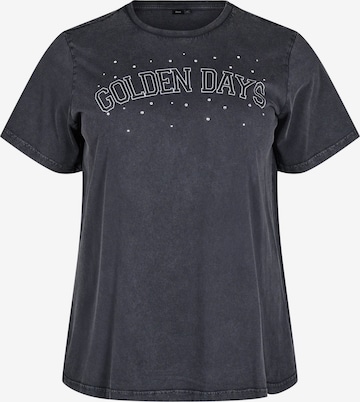 pilka Zizzi Marškinėliai 'Efiona': priekis