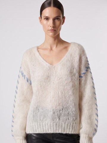 americandreams Sweater 'Milana' in White