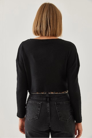 Pull-over Bianco Lucci en noir