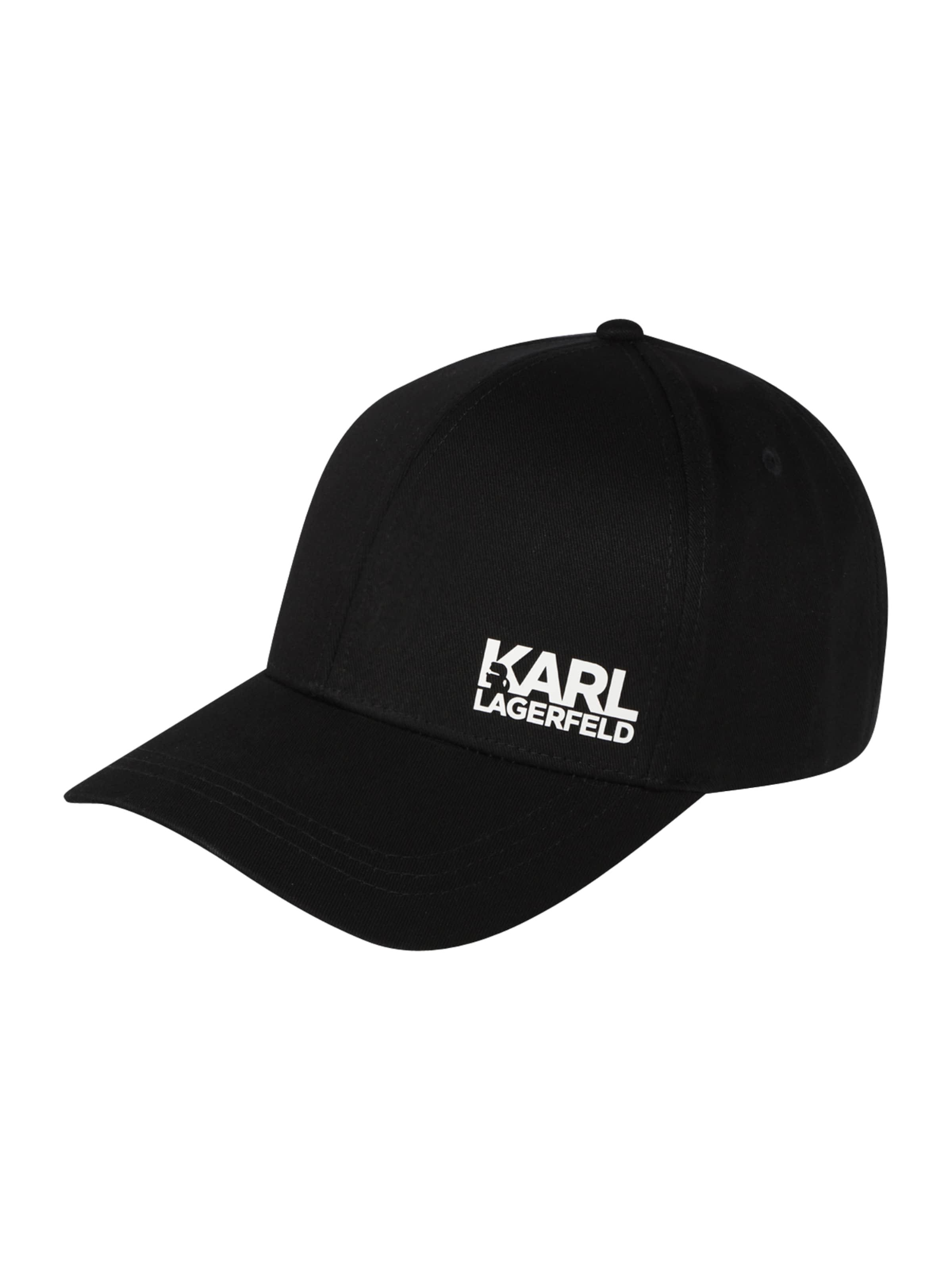 Karl Lagerfeld Pet in Zwart: voorkant