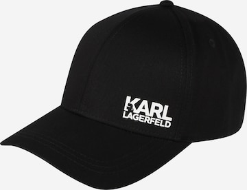 Karl Lagerfeld Pet in Zwart: voorkant