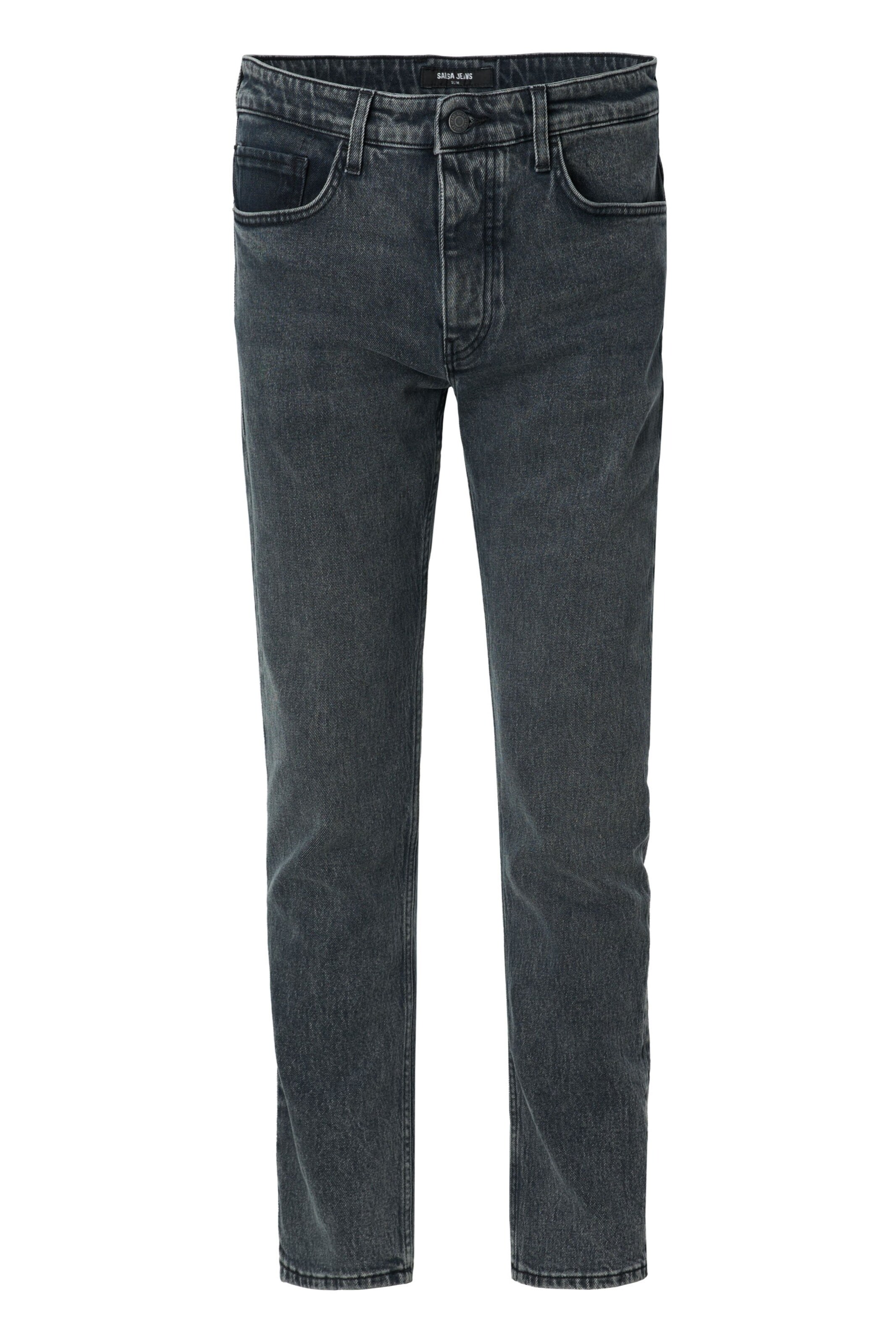 Salsa Jeans Slim fit Jeans in Black: front
