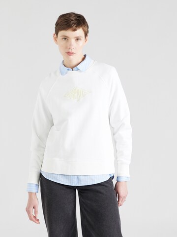 Sweat-shirt ESPRIT en blanc : devant