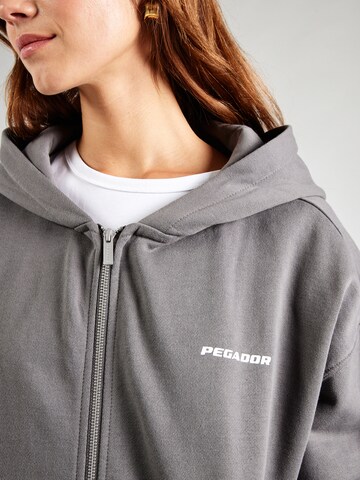 Veste de survêtement 'RAMIRA' Pegador en gris
