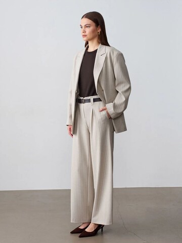Dilvin Wide Leg Hose in Beige