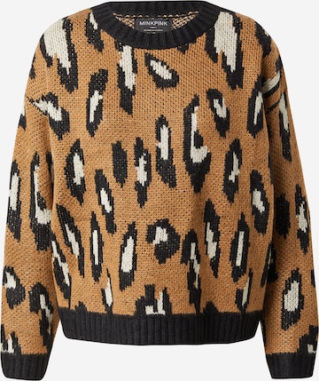 Pullover 'LATIFAH' di MINKPINK in marrone: frontale