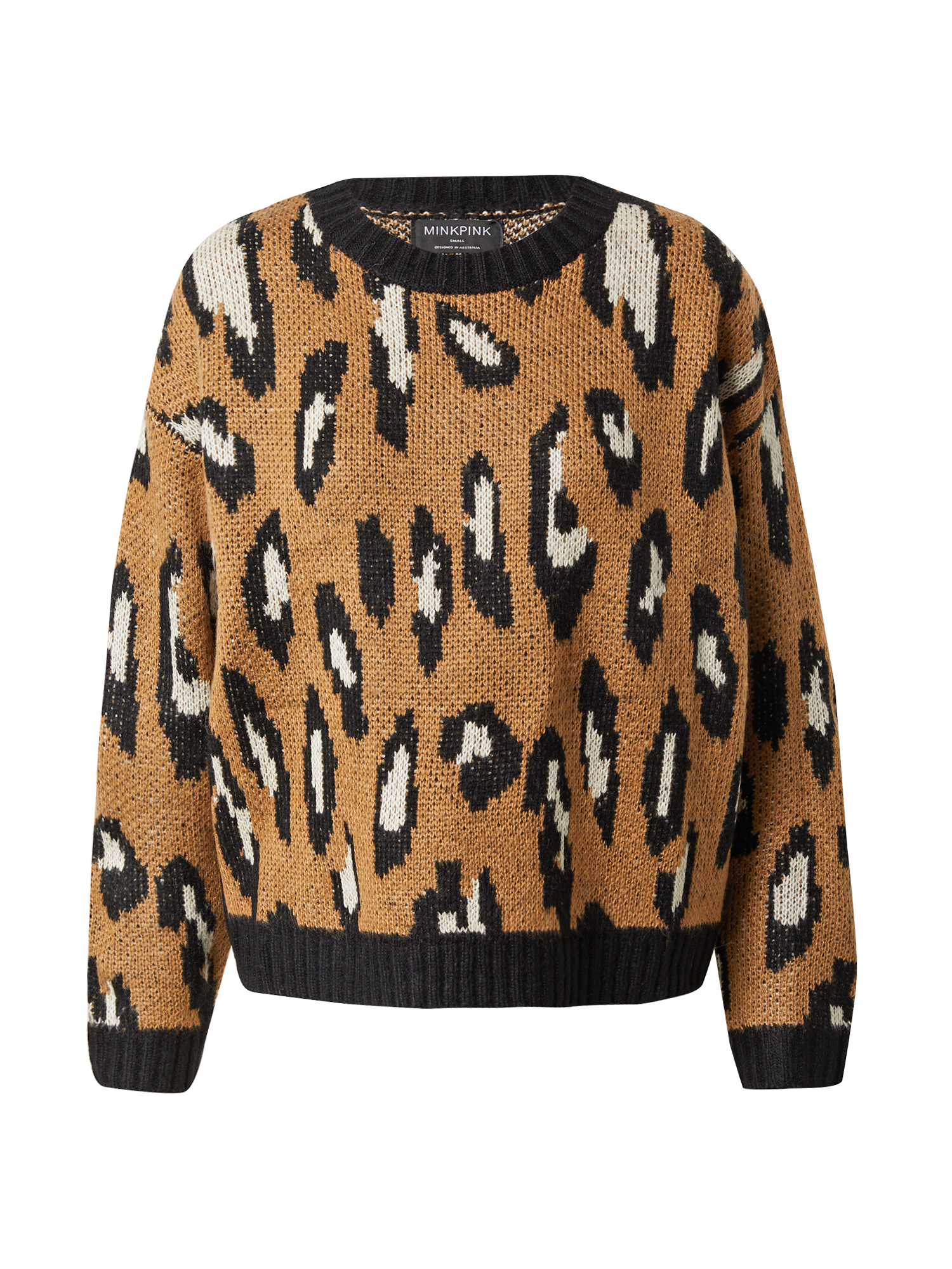 Kobiety Odzież MINKPINK Sweter LATIFAH w kolorze Jasnobrązowym 