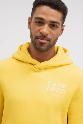CAMP DAVID Sweatshirt in Yellow