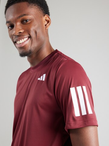 Maglia funzionale 'CLUB 3STR' di ADIDAS PERFORMANCE in rosso