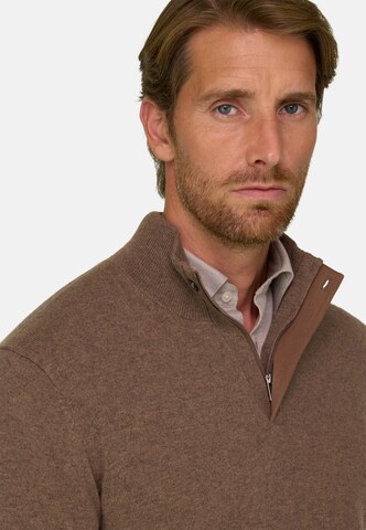 Boggi Milano Pullover in Braun: Vorderseite