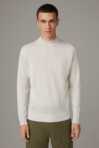 STRELLSON Sweater ' Marek ' in White: front