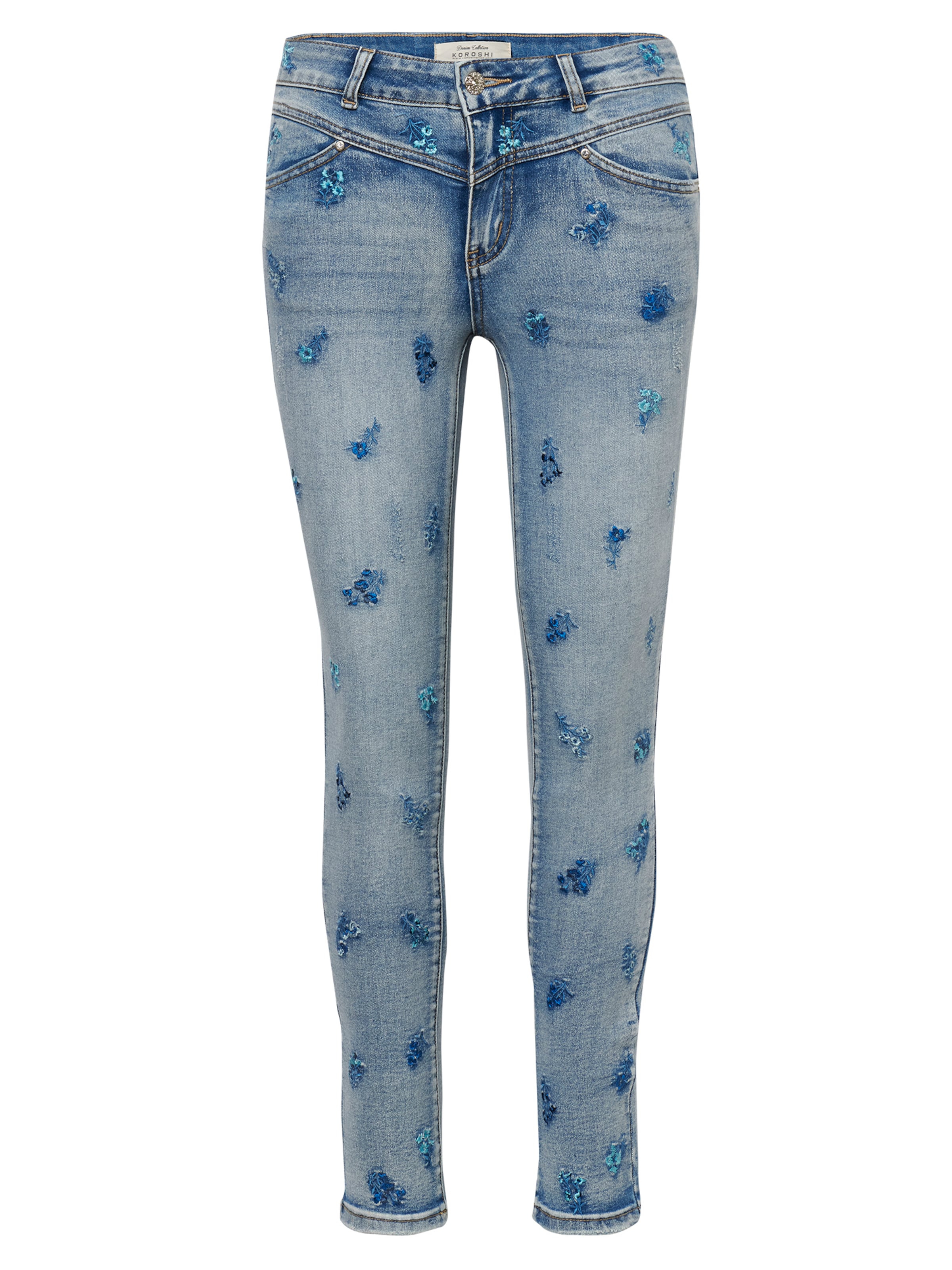 Slimfit Jeans di KOROSHI in blu: frontale