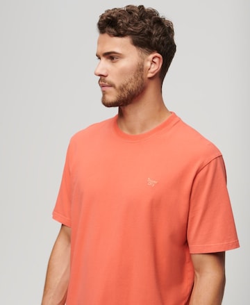 Superdry T-Shirt 'Mark' in Orange